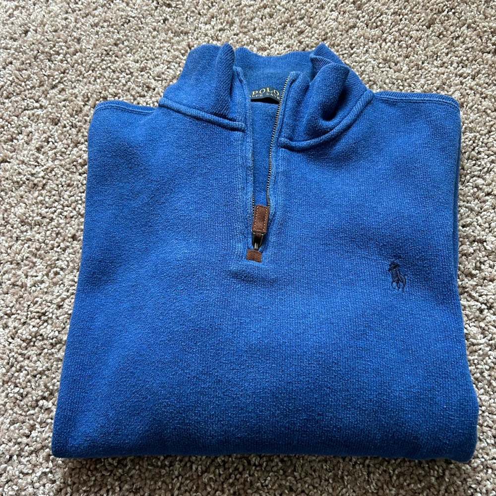 Polo Ralph Lauren Jersey Quarter-Zip Pullover